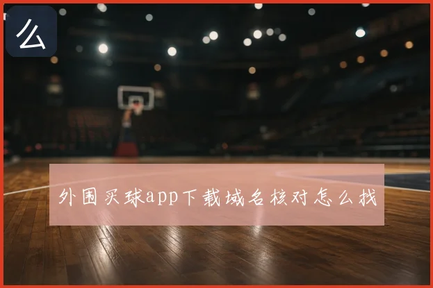 外围买球app下载域名核对怎么找